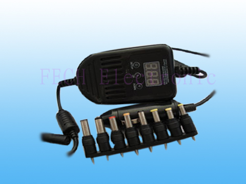 Auto DC Power Regulated Adapter 120W with LCD numeral Auto DC Power Regulated Adapter 120W with LCD numeral
