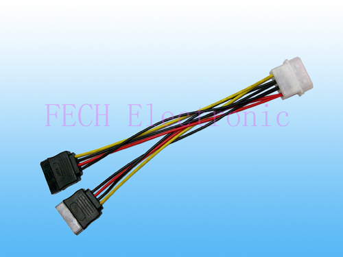 SATA Receptacle 15P*2 TO 5.25 SATA Receptacle 15P*2 TO 5.25