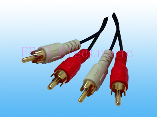 2*RCA Plug TO 2*RCA Plug 2*RCA Plug TO 2*RCA Plug