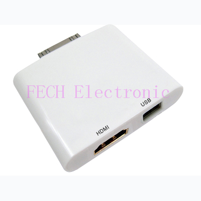 IPad to HDMI +USB Adapter