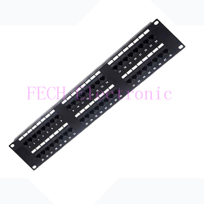 48 Ports UTP Cat.5E(Cat.6) Patch Panel