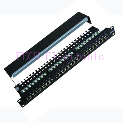 24Port STP Cat.5E（Cat.6） Patch Panel