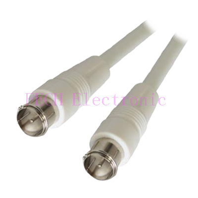 F Quick Plug to Plug 3C-2V Coaxial Cable