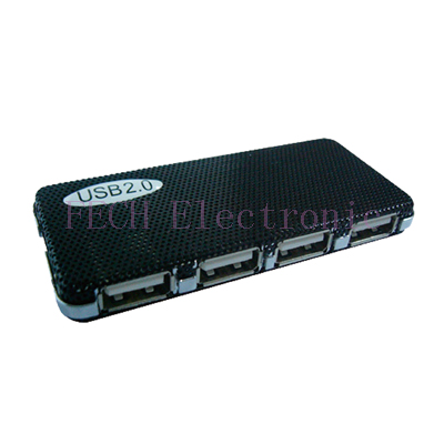 USB 2.0 HUB 4PORT W/O Power(Metal cover)