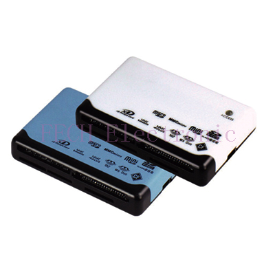 USB 2.0 All in 1 Card Reader, Magnalium allov cover