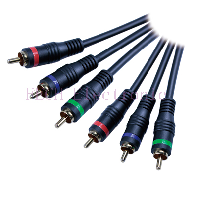 3*RCA Plug TO 3*RCA Plug(RGB) GOLD 3*RCA Plug TO 3*RCA Plug(RGB) GOLD