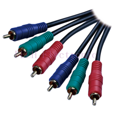 3*RCA Plug TO 3*RCA Plug(RGB) GOLD 3*RCA Plug TO 3*RCA Plug(RGB) GOLD