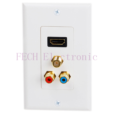 HDMI A F/F + 3*RCA F/F