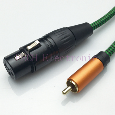 FV1172 XLR 3P Female to RCA Male Microphone Cable FV1172 XLR 3P Female to RCA Male Microphone Cable
