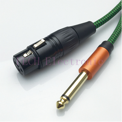 FV1672 XLR 3P Female to 6.35mm(1/4