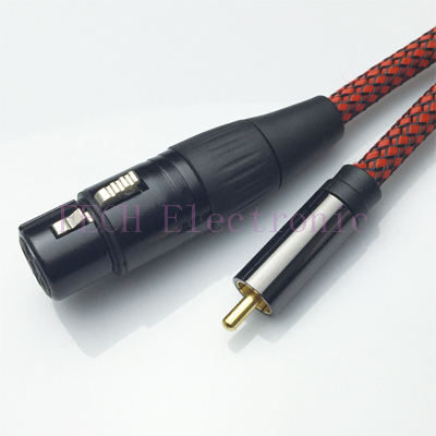 FV2172 XLR 3P Female to RCA Male Microphone Cable FV2172 XLR 3P Female to RCA Male Microphone Cable