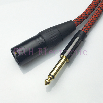 FV2671 XLR 3P Male to 6.35mm(1/4 FV2671 XLR 3P Male to 6.35mm(1/4