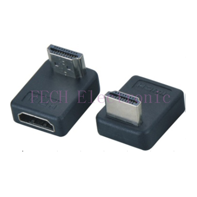 HDMI Adapter A-M / A-F 90 degree DOWN