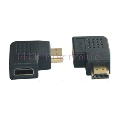 FAHR21 HDMI Adapter A-M / A-F 90 degree DOWN