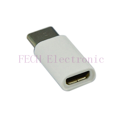 USB TYPE-C M TO MICRO 5P F ADAPTER