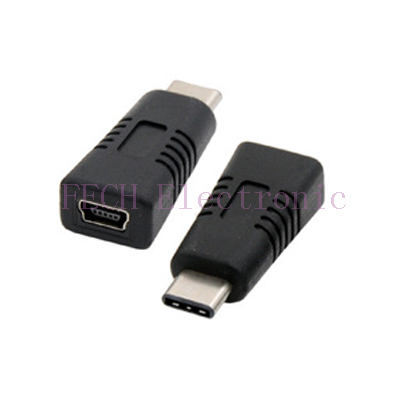 USB TYPE-C M TO MICRO 5P F ADAPTER